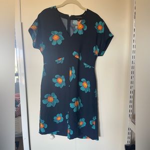 Banana Republic Bold Floral Dress 4
